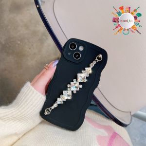GC03 SOFTCASE GELOMBANG RANTAI DIAMOND UNTUK XIAOMI REDMI 5A 6A 8 8A 9A 9C 9T 10A POCO X3 M3 REDMINOTE 5A 8 9 10 11 PRO DA1326