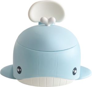 Uwae กระโถนเด็ก  กระโถนเด็กฝึกขับถ่าย มีพนักพิง พร้อมเเปรงทำความสะอาด รุ่น UW051