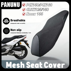 3D Mesh Seat Cover for Motorcycle Breathable Motorcycle Seat Cover for Honda Click125i 150 Nmax155