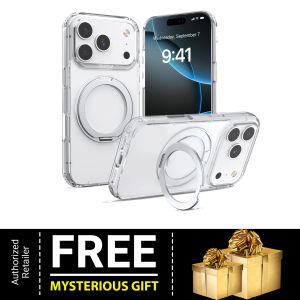 [ 17 Pro Max / 17 Pro / 17 / Air ] RAPTIC Air Stand Magnetic Case with 360° kickstand Military Grade Drop Protection