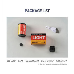 TTArtisan RGB BI Fill Light Video Light Magnetic Mount Reteo Film Style Mini LED Light 0.5W 3000/4500/6000K CRI 95+ 300mAh