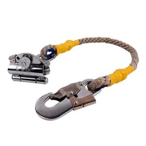 Work Positioning Lanyard Backup Device Fall Arrester Pekerja Ketinggian Mobile Fall Arrester Auto Stop