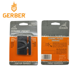 GERBER CERAMIC OUTDOOR KNIFE SHARPENER PENGASAH PISAU OUTDOOR CAMPING OUTDOOR TACTICAL SURVIVAL HKING FISHING