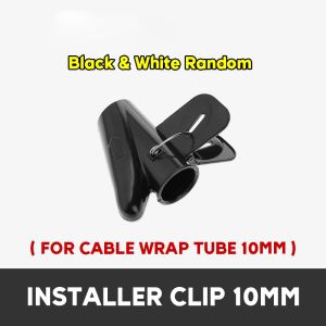🇸🇬 10/28mm Cable Wrap Tube Cord Protector  Management Installer Clip  Cable Holder Organizer  spiral cable wrap