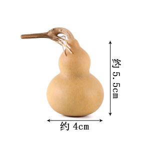 [Fortune Destiny] Feng Shui Wu Lou Hu Lu Gourd Calabash Natural Hu Lu Decoration (5cm-8cm) 风水葫芦摆件带龙头天然小葫芦葫芦饰品摆件