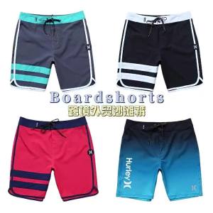 Mens beach shorts New Summer Waterproof Quick-Dry Four-Way Stretch Surf Shorts