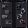 Motorcycle Helmet Camera Holder Full Face Front Chin Phone Mount Bracket Riding Helmet Belt Strap For Gopro hero 13 12 insta360 X4 DJI Action 5 Pro Camera Cellphone. 
