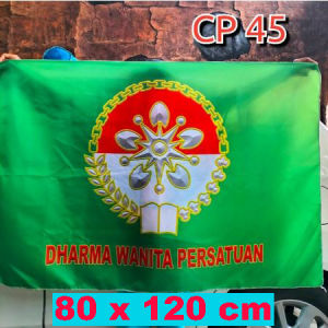 Bendera Dharma Wanita Persatuan DWP Rumbai