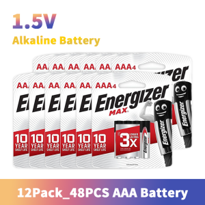 Energizer AA/AAA Alkaline Battery 1.5V For Toys Flashlights Mouse Clock