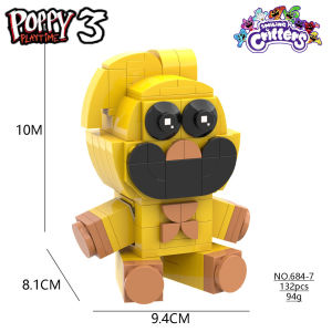 MOC Catnap poppy playtime 3 smiling critters ตัวต่อ 6-8 ปี ของเล่น เด็ก ชุดตัวต่อ