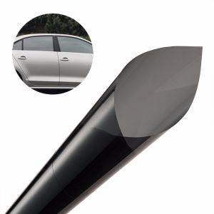 5/15/35/50% VLT Black Window Tint Film Glass Sticker Solar Sun Shade Film for Car UV Protector Sticker Films Auto Home Roll