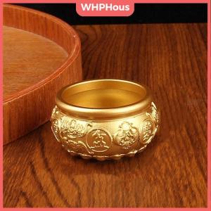 WHPHous Cornucopia Brass Fortunate Attract Wealth Good Luck Magical Power Treasure Bowls Desktop Small Ornament Home Decor