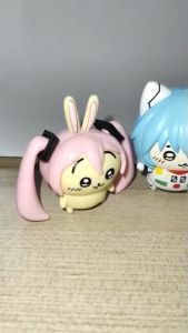 5cm Chiikawa Usagi Cosplay Hatsune Miku Figure Cute Cartoon Car Dashboard Desktop Ornament Toy Fun Doll