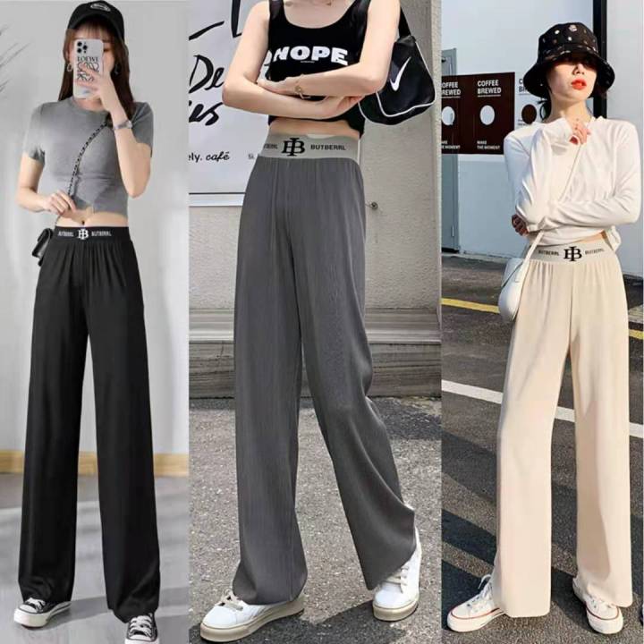 New Trendy Fashionable Square Pants Highwaist Long Pants Cullotes