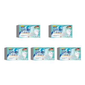 WH White Clothing Restoring Spirit Laundry Effervescent Tablets - Yellowing & Stain Removal Bleaching Color Fixing & Brightening 99% Bacteria Removal Safe for Babies & Mothers