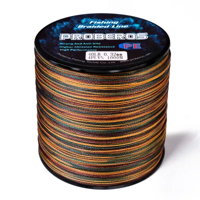 PROBEROS 300M 500M Super PE memancing talian X4 penghantaran jalinan jalinan 10-100 kg barisan pengeluaran lancar air masin memancing Carp