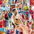 50pcs Football Sports Star Cristiano Ronaldo Stickers DIY Phone Luggage Skateboard Scrapbook Decals. 