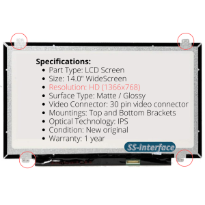 Layar LCD Acer ASPIRE 3 A314-32 monitor panel screen