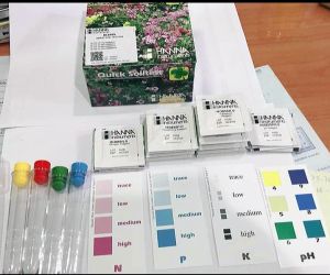 HANNAชุดตรวจดิน หาธาตุอาหารหลักNPK และค่าความเป็นกรดด่าง PHในชุดเดียว มาตราฐานอเมริกา