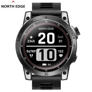 NORTH EDGE Cross Fit 3 Smartwatch GPS Watches Men Sport Smart Watch HD AMOLED Display 50M ATM Altimeter Barometer Compass