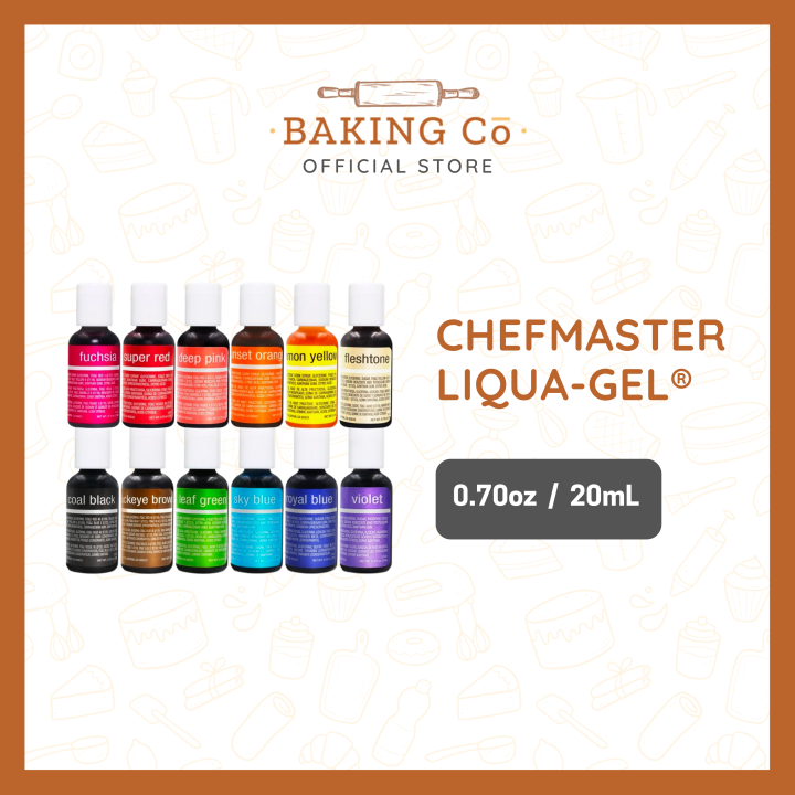 Chefmaster Liqua-Gel Food Color | Lazada PH