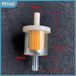 PkYeG 1PC Scooter xe máy xe máy xe tay ga Dirt DIY Phụ kiện phổ quát 8mm hose xe máy xăng gas nhiên liệu xăng dầu lọc