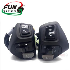 Motorcycle Handle Switch V2 With Passing Light Hazzard Light For MIO Sporty/ AEROX / MIOi125 M3 MXI