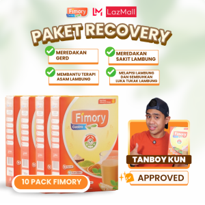 PAKET 10 BOX FIMORY GASTRO ASLI Minuman Sehat Untuk Asam Lambung Parah dan Luka Lambung
