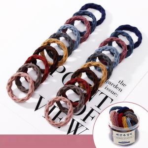 Adult Elastic Hair Tie  Seamless Thick Hair Band for Women