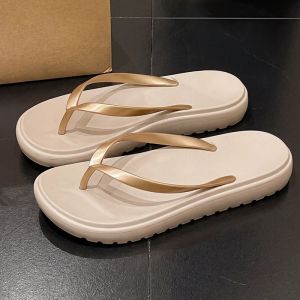 Free Shipping WomenS Summer Home-Use EVA Thick-Soled Non-Slip Anti-Odor Flip-Flops For Outdoor Wear CoupleS Beach Sandals For Men
