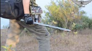 LZD  All-around Eagle Multi-Function Belt T Head    Outdoor Walking Stick   Hiking stick    Tactical Stick Wild Survival Stick