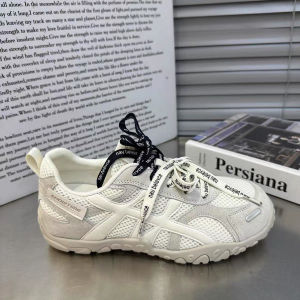 [Free Shipping] 2026 Autumn New Versatile Mesh Sports Casual Shoes With Thick Soles And Hidden Heels For Women
