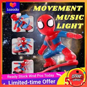 Spider Sense Spider-Man Scooter Fell Up and Stood Up / Ultimate Spiderman Motorcycle Gift For Kids