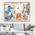 [HCM]Tranh đính đá Chữ Nhẫn DF804 kích thước 60 x 40cm. 