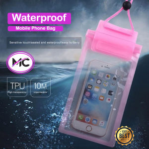 Tali Gantungan HP di Leher Anti Air Hujan Waterproof Cover Murah Praktis Untuk Gojek Grab Kerja di Luar