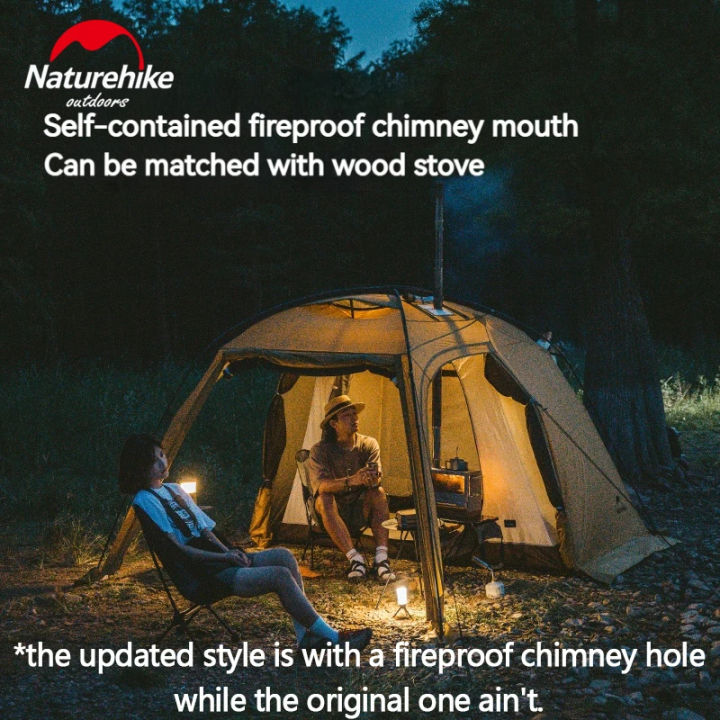 Naturehike%20Upgraded%20DUNE%207.6%20Ultralight%20Hiking%20Car%20Camping%20Tent%20for%202%20to%204%20Person%20Portable%202%20Room%20Large%207.6m%C2%B2%20Space%20Outdoor%20Shelter%204%20Season%20Double%20Layer%20Windproof%20Waterproof%20Breathable%207%20Series%20Aluminum%20Pole%20Nature%20Hike%20-%20Image%203