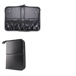 QEARJ Dustproof Makeup Brush Holder Standable Portable Cosmetic Brush Protective Case Professional Convenient Makeup Brush Storage Bag Makeup Tools Carrier