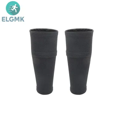 ELGMK สนับหน้าแข้งสำหรับเด็กและผู้ชาย ที่ใส่สนับหน้าแข้งระบายอากาศได้ดีผ้าโพลีเอสเตอร์1คู่