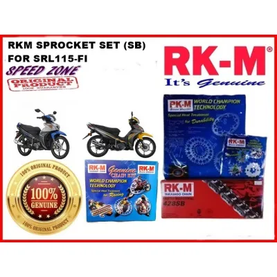 RK-M 428SB SPROCKET KIT SET / RANTAI SET 428SB / SRL115 / SRL115 FI / LAGENDA 115 FI