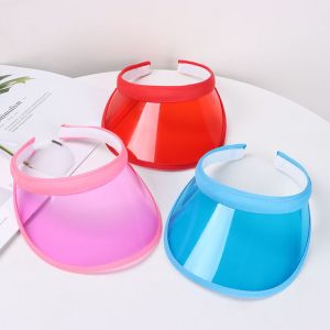 Wcyc nam nữ nhẹ thường ngày PVC Mũ đi biển Nón thể thao Tấm Che Nắng chống UV