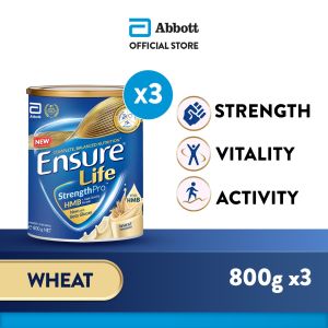 [Bundle of 3] Ensure® Life StrengthProᵀᴹ Wheat 800g