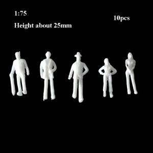 GTRBFDS 10/100pcs 1:300/1:200/1:100/1:150 Miniature Simulation Figures Model White Color 1:75/1:50/1:42/1:30/1:25 Scale Passengers Train Scenery High Quality Plastic Building People Figures