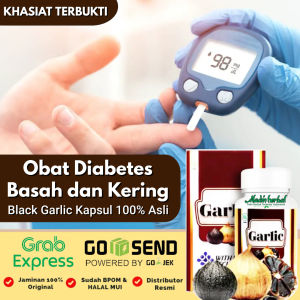 Black Garlic Bawang Hitam Kapsul - Obat Diabetes Basah - Obat Gula Darah Diabetes - Obat Luka Diabetes - Obat Stroke - Obat Gula Darah dan Kolesterol - Obat Gula Darah Basah - Obat Gula Darah Tinggi - Obat Gula Darah Kering - Obat Herbal Gula Darah dll