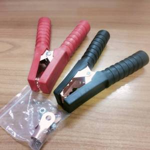 คลิป ปากจระเข้ ตัวหนีบที่คีบแบตเตอรี่ หัวคีบแบต  ปากคีบ ปากคีบแบตเตอรี่ ปากคีบดำแดง สินค้าพร้อมส่งในไทย