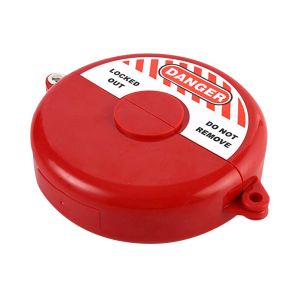 PHYSILOLOGY UNINHABITED86ED8 CYLINDER Lockout Valve Gate Valve Tank Gas Lockout Rotating Master Lock Valve Locking Disc 1-2.5 Inch