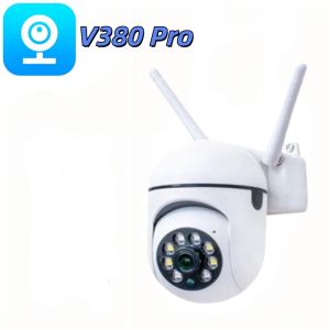 【Local Stock & 360° Phone View】V380 PRO 100% Original dual lens CCTV camera connect to cellphone cctv camera wifi connect 360 ip security cameras needed 8MP Two-Way Audio Night Vision waterproof with audio and speaker cctv security small cameras