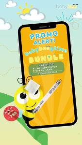 Babybee Bundle UV Germicidal Ultraviolet Lamp Bulb and UV Hepa Sterilizer Filter Clean Filtration