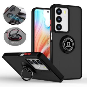 For Realme C75 4G Case Lens Protect Shockproof Armor Phone Case For OPPO Realme C75 C 75 RealmeC75 Ring Holder Matte Cover
