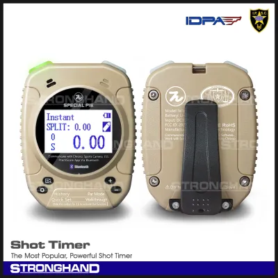Special Pie M1A2+ Bluetooth Shot Timer - Professional IPSC/IDPA Performance Chronograph (5 Tactical Colors)