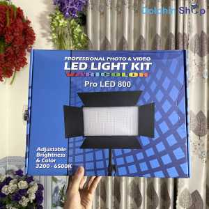 Đèn Led U800 / E900 Có Vách Điều Chỉnh Ánh Sáng Trợ Sáng Quay Phim Studio Nhỏ Livestream
